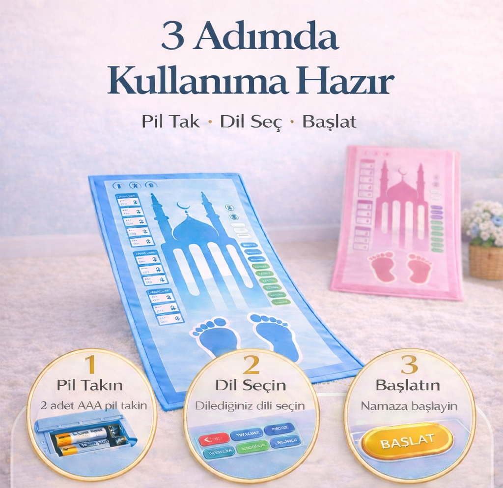 Sesli Akıllı Seccade